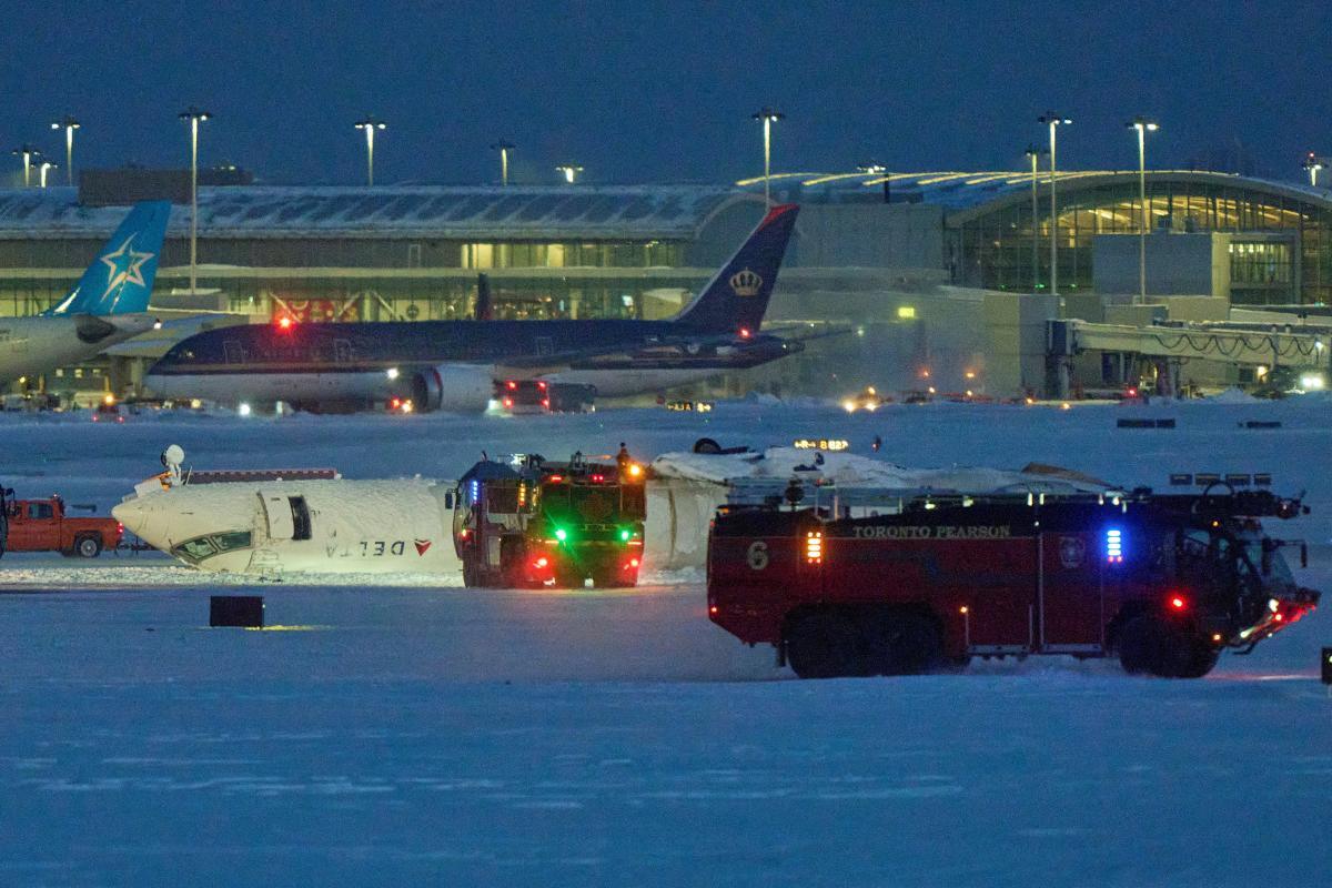 Chronicle of Disaster: Delta Plane Flip Over in Toronto